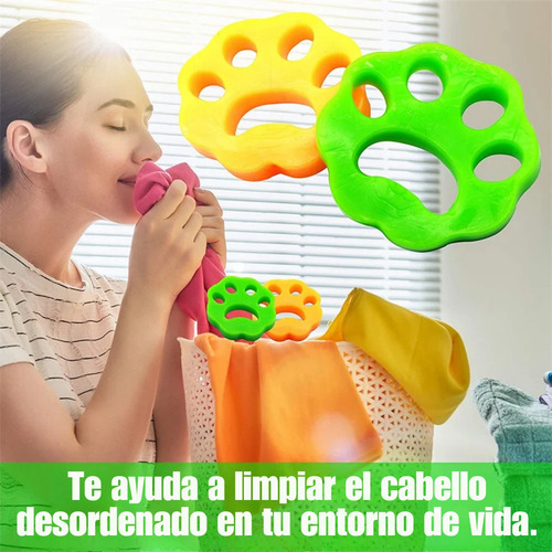 Removedor Pelusa Pelos Mascota Para Lavadora Reutilizable F Color A Escoger