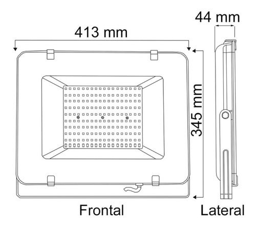 Imagen 2 de 7 de Foco De Area Led 200w Certificación Sec / Envio Gratis