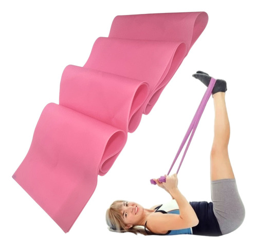 Tiraband Banda Elástica Látex Plana Yoga Tension Muy Alta