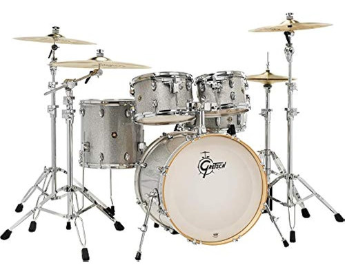 Bateria Gretsch Bateria, Silver Sparkle (cm1-e825-ss)