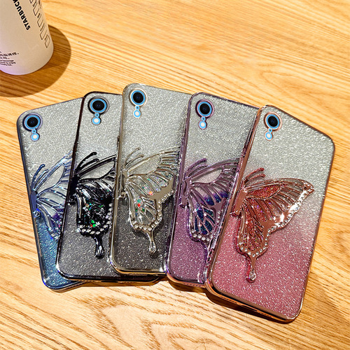 Funda Para Xiaomi Poco C75 14c Mariposa Rosa Flash