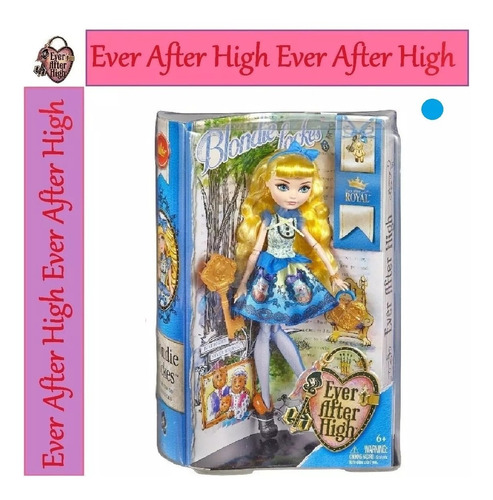 Ever After High Blondie Lockes Wave 2013 Mattel Cod. Azul