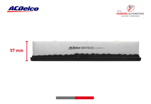 Filtro Aire Motor Para Gm Silverado 1500 V8 4.8 2012 2013