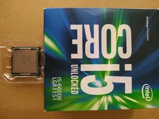 Procesador Intel Core I5 6600k Unlocked Skylake Lga 1151