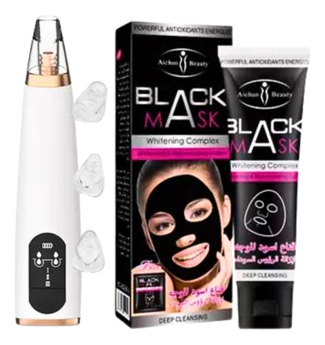 Set Extractor De Puntos Negros Comedones + Mascarilla Facial