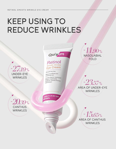 Elasticidade, Hidratação, 15 G, Gel Durável Para Os Olhos Qu