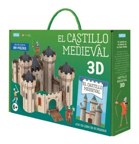 comprar Libro Y Maqueta El Castillo Medieval 3d Sassi - Mosca comprar Libro Y Maqueta El Castillo Medieval 3d Sassi - Mosca