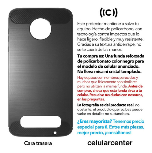Funda Para Motorola Z2 Force Case Protector Cover Moto