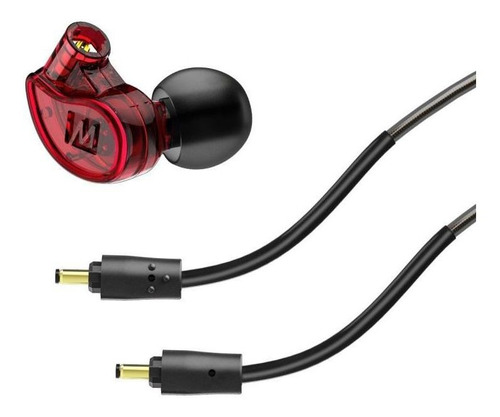 Imagen 3 de 8 de Auriculares in-ear MEE audio M6 PRO red