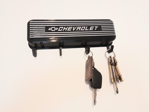 Porta Llaves De Pared Tapa De Valvulas Chevrolet V8 3d