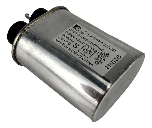Capacitor Bicai Ch85 P/ Microondas 0.85uf 50/60hz (original)