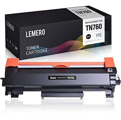 Lemero (con Ic Chip) Compatible Brother Tn760 Cartucho De Tó