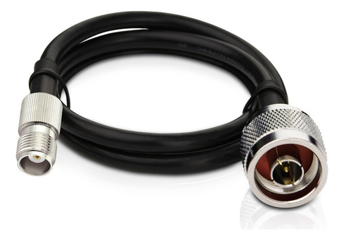 Cabo Extensor Adaptador Rgc58 50cm N Macho X Tnc Femea