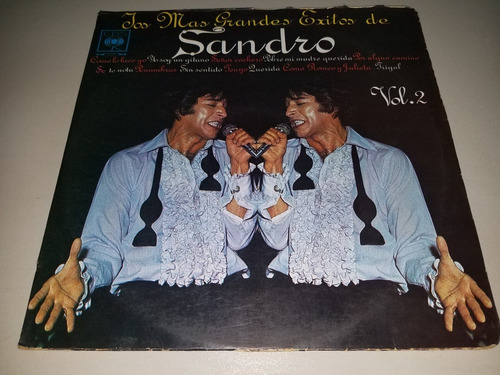 Lp Vinilo Disco Vinyl Sandro Los Mas Grandes Exitos Vol 2