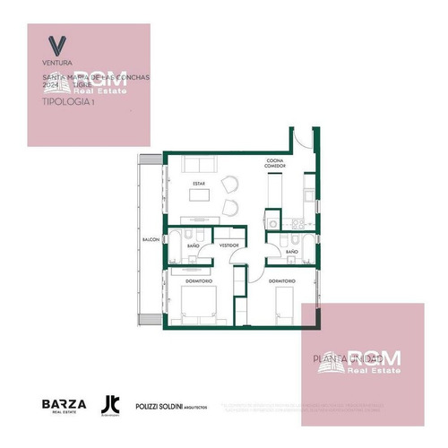 Imagen 29 de 30 de Departamento En Venta, 2 Ambientes En Ventura Al Río - Tigre Centro