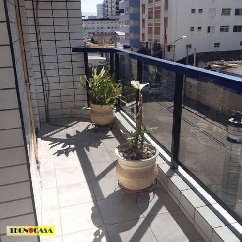 Excelente Apartamento Com 03 Dormitórios Para Venda Com 110 M² No Bairro Vila Guilhermina Em Praia Grande/sp. - Ap6462