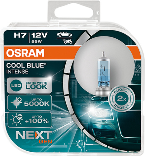 Foco H7 Cool Blue Intense Par Halógeno 