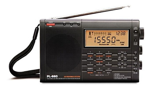 Rádio Tecsun Pl-660 Pll Ssb Am Fm Sw Lw Vhf Air Band