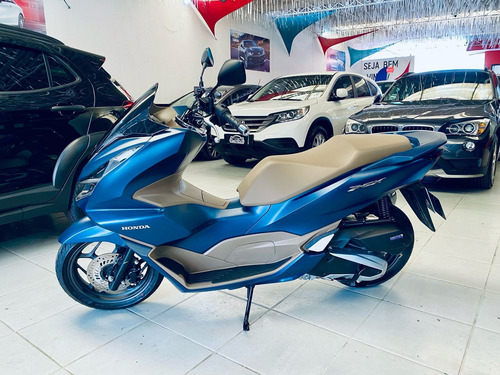 Honda Pcx 160cc Dlx Abs Azul Linda 2024 Unico Dono Impecavel