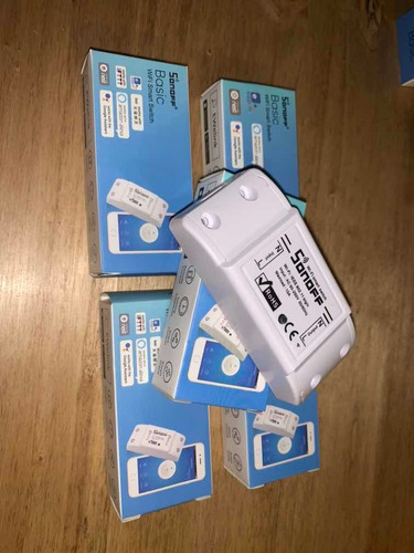 Sonoff Domotica Basic, 10a, Control D Luces-wifi X2 Unidades
