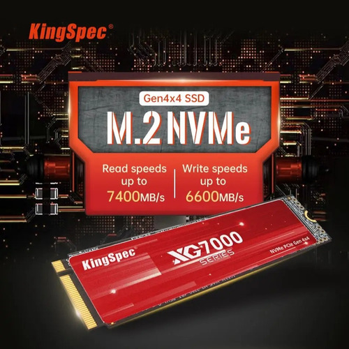 Disco Sólido Ssd Interno Nvme Kingspec Xg7000-1tb 2280 1tb