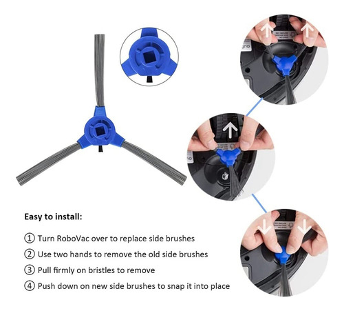 - Piezas De Repuesto Para Eufy Robovac G10 G30 Hybrid (1