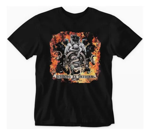 Camiseta Banda 2 Minutos Dos Minutos Directo Al Infierno