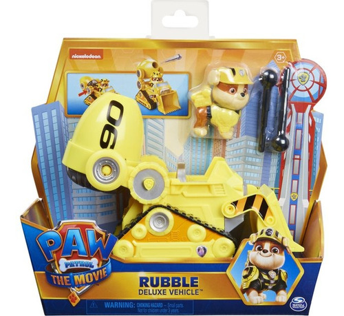 Carrito Paw Patrol Rubble Deluxe 