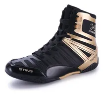 Comprar Botas De Boxeo Zapatos De Artes\u002Fboxeo Marciales Banda Alta
