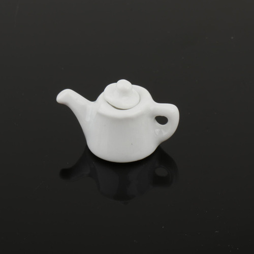Juego De Té En Miniatura Para Casa De Muñecas, Mini Mueble