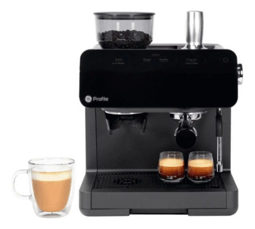 Cafetera Semi Automática Con Espumador Ge Profile