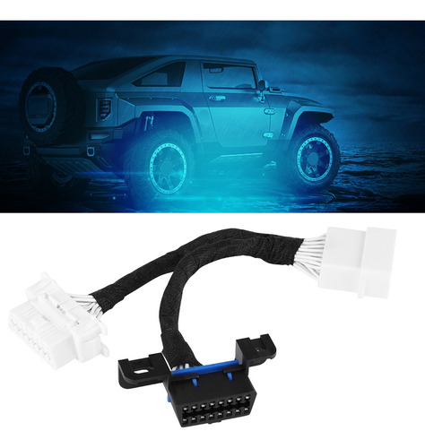 Adaptador Divisor Y Cable Obd2 De 16 Pines Macho A Doble Hem