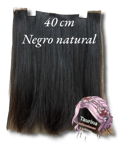  Cortina Cabello Natural 100% De 40cm De Largo Tupida 4 Capa