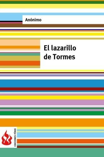 Libro : El Lazarillo De Tormes (low Cost). Edicion Limitada