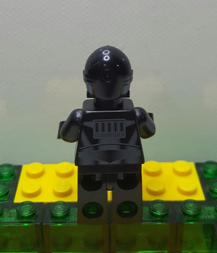 Lego Original -c3po Negro-star Wars Set 10188 (Usado)