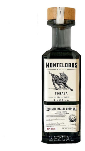 Paquete De 3 Mezcal Montelobos Tobala 750 Ml