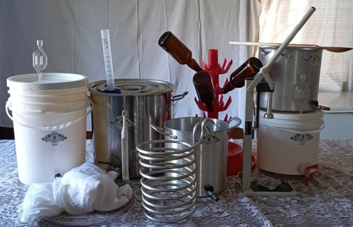 Kit Para Fabricar Cerveza Artesanal (Usado)