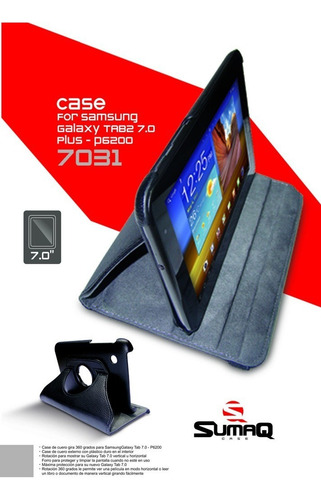 Funda Sumaq Para Tablet Samsung Galaxy Tab2 7.0plus (7031)
