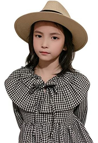 Sombrero Fedora De Verano Jastore Para Niños Pequeños Y Niña