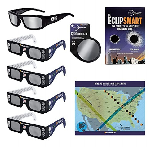 Lentes Eclipse Solar Celestron  Kit De Visualización E Imág