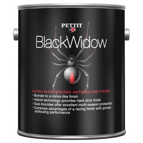 Pintura Pettit Antiincrustante Black Widow Negro - 1186906 
