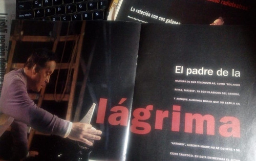 Clipping Alberto Migré, El Padre De La Lágrima (sin Fecha)