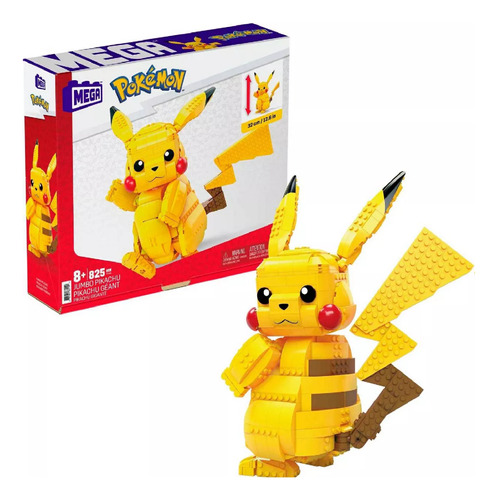 Pikachu Pokémon Jumbo  Mega 