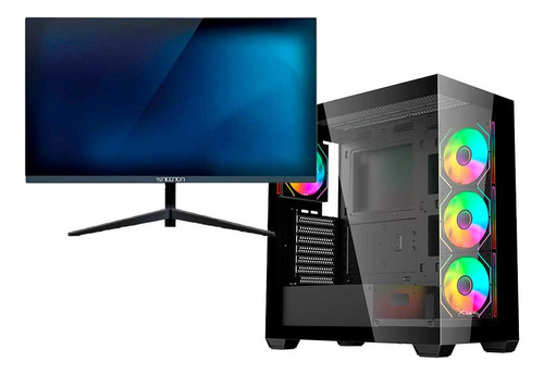 Pc Gamer Monitor 21 Ryzen 7 5700g Ram 32gb Ssd 1tb 550w Wifi
