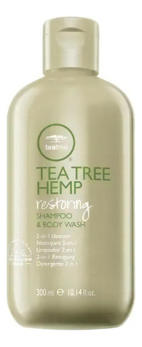  Shampoo And Body Wash 10.14oz Tea Tree Hemp Paul Mitchell