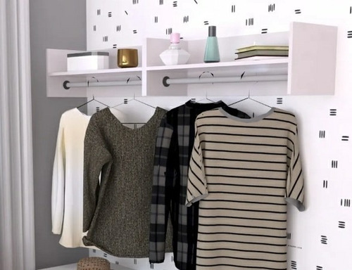 Imagen 1 de 2 de Closet, Aéreo Closet, Armario, Closet Flotante, M: 90 Cm