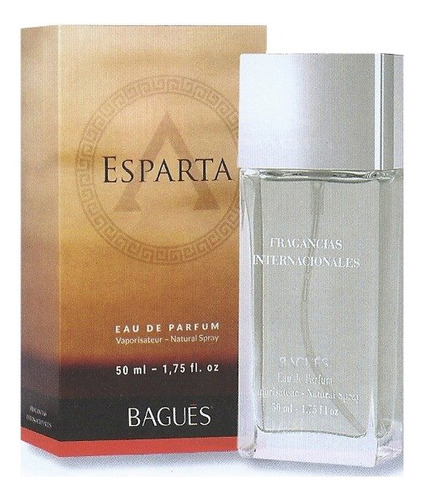 Bagués Esparta Eau De Parfum Masculino 50 Ml.