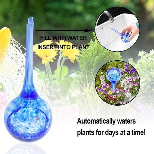 4 Globos De Riego De Plantas Bombillas De Riego Automático