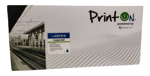 Toner Hp Ce741a 741a 307a Cyan Printon Laserjet Cp5220,5225