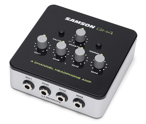 Samson Dh4 De 4 Canales Estudio Del Amplificador Del Auricul